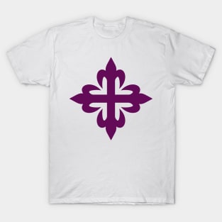 Florented cross (purple) T-Shirt